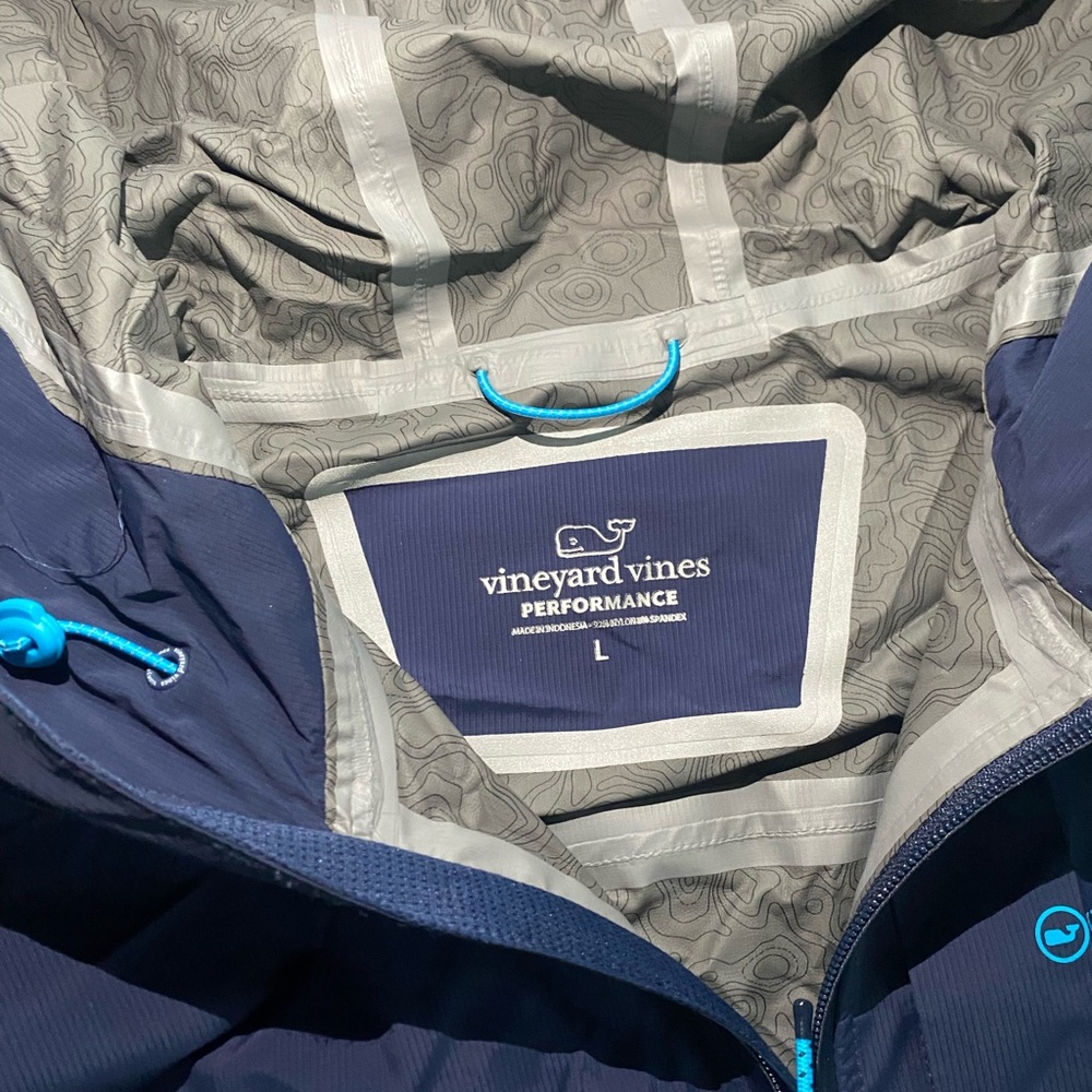 Vineyard Vines Two-tone Blue performance Rain Tec… - image 4